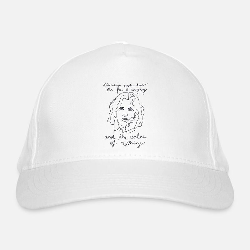 Oscar Wilde Bio-Baseballkappe