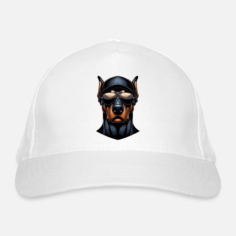 Dobermann Bio-Baseballkappe
