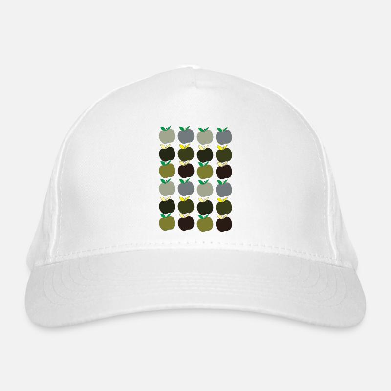 Apple Pattern 2 Organic Baseball Cap