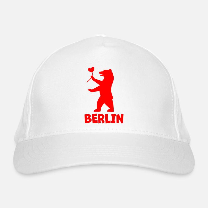 Berlin Berlin Bear Organic Baseball Cap