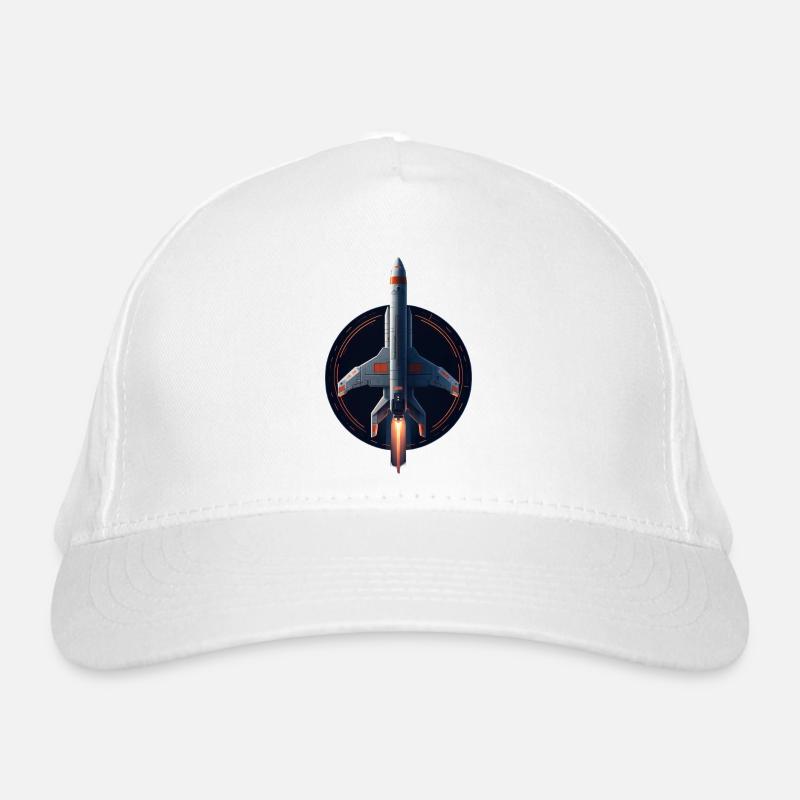 Space rocket Organic Baseball Cap