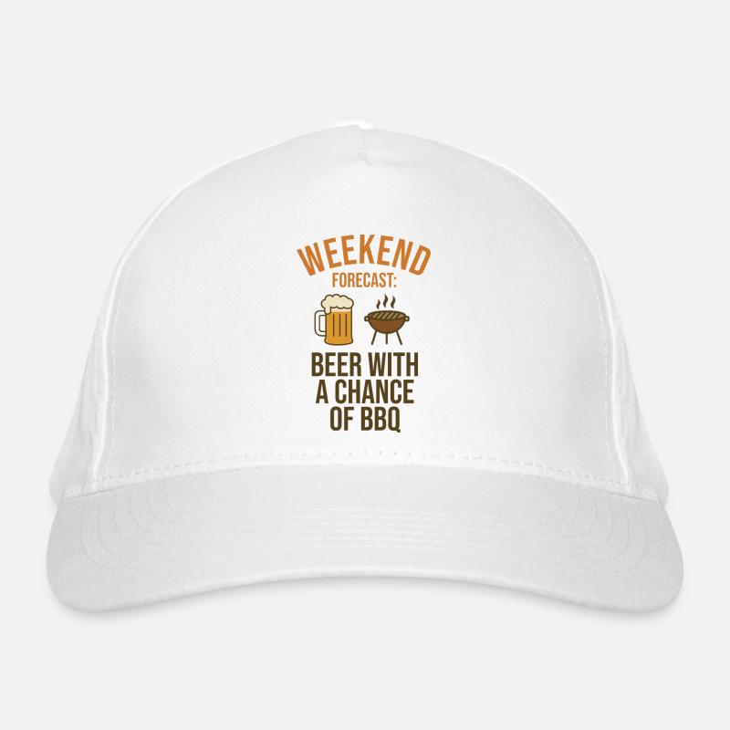 Prévisions du week-end : bière et barbecue Casquette classique bio