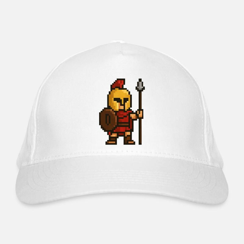 Pixel spartiate Casquette classique bio