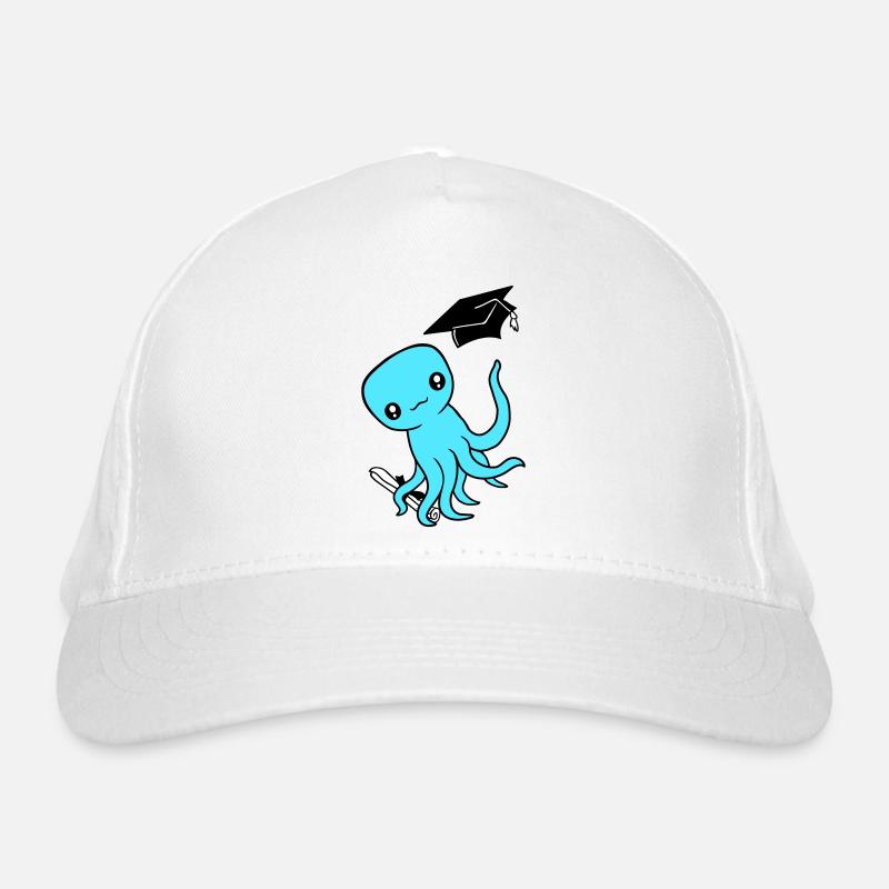 Octopus High School Graduation Passed College Organic Baseball Cap