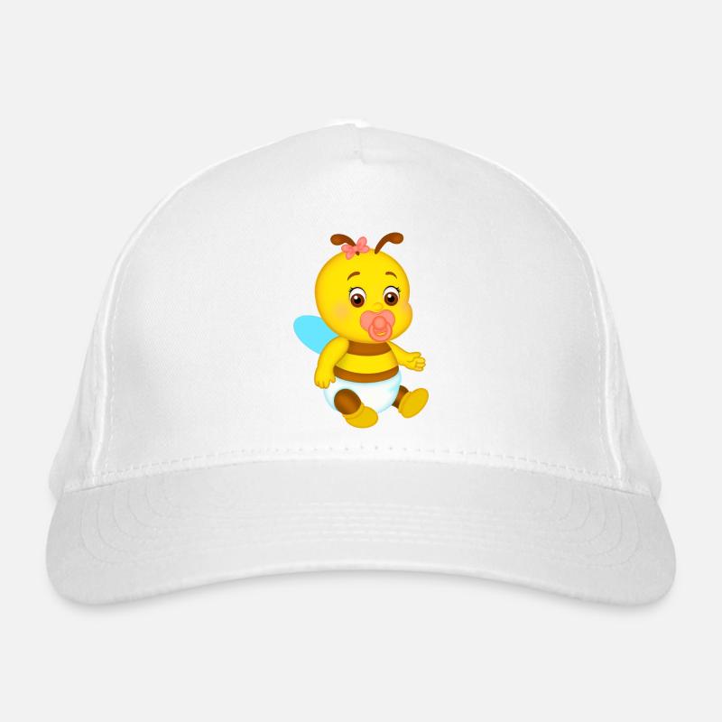 BABEE Mädchen Bio-Baseballkappe