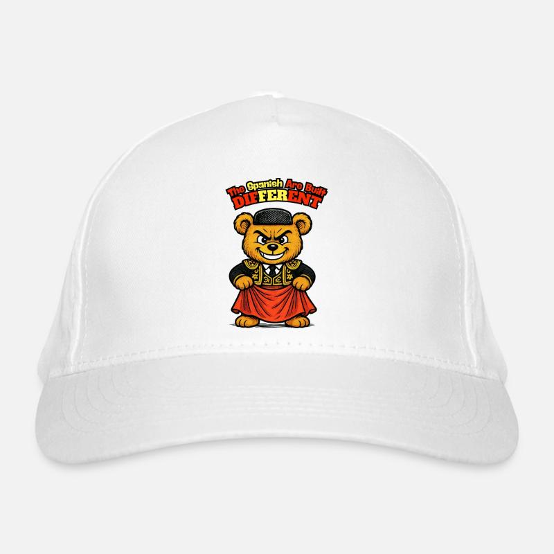 Spanischer Teddybär - Spanischer Humor Bio-Baseballkappe
