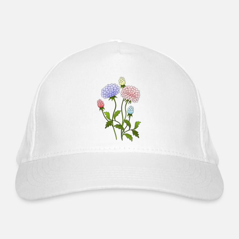 Fleur Casquette classique bio