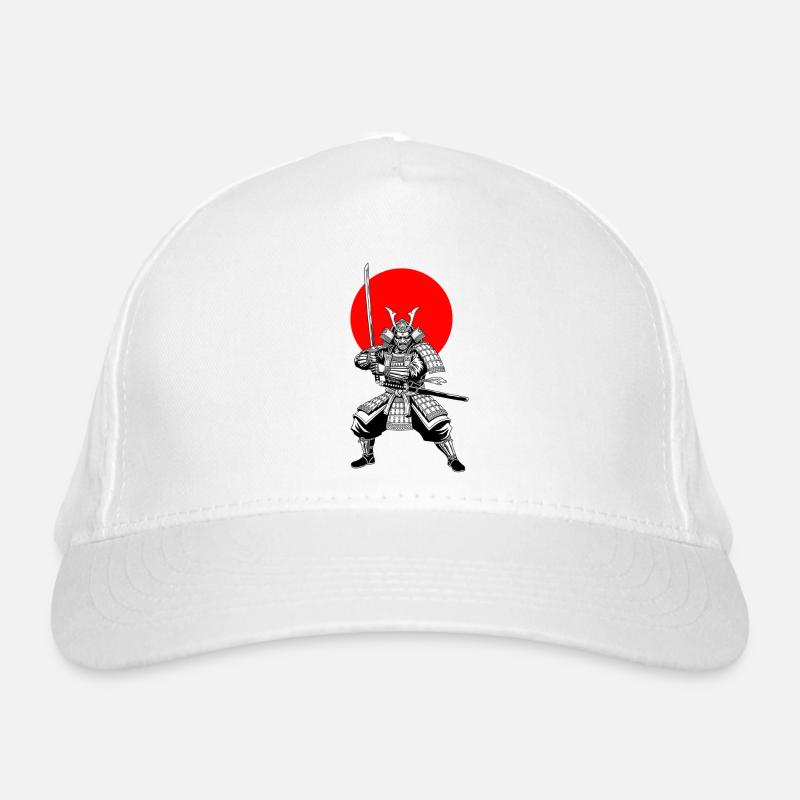 Traditioneller Samurai Krieger Bio-Baseballkappe