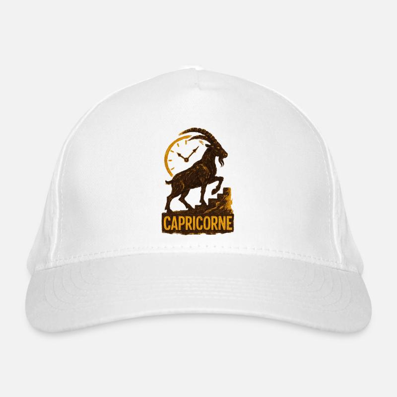 Steinbock Sternzeichen - Astrologie Bio-Baseballkappe
