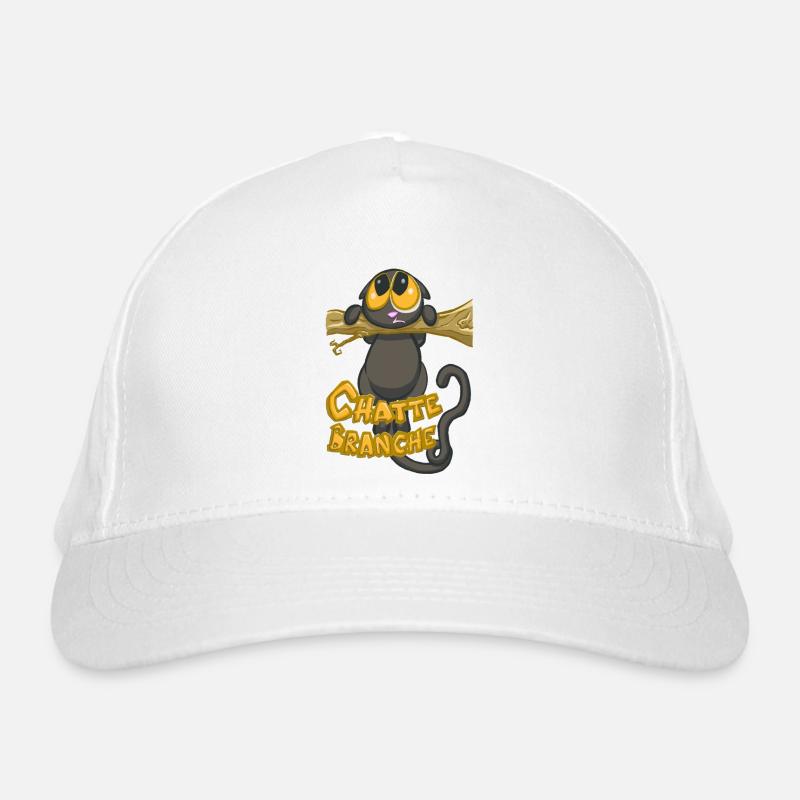 chatte branche ? Casquette classique bio