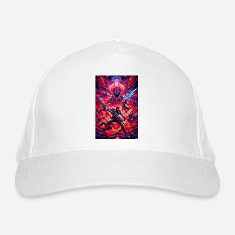 Front de bataille spatial néon Casquette classique bio