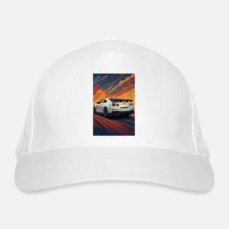 Illustrations de la GT-R Sprint du coucher de soleil Casquette classique bio
