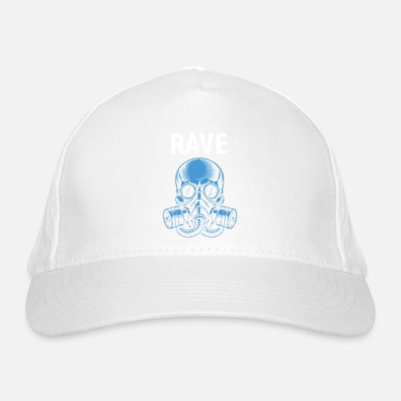 Masque à gaz Rave Skull Casquette classique bio