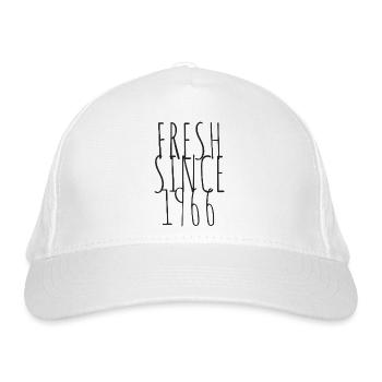 Vintage 1966 - Bio-Baseballkappe - Weiß - Vorne