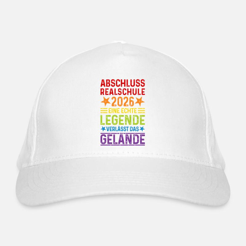 Abschluss 2026 Realschule Bio-Baseballkappe