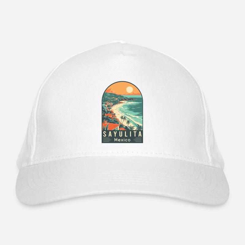 Explorez le paradis tropical de Sayulita au Mexique Casquette classique bio