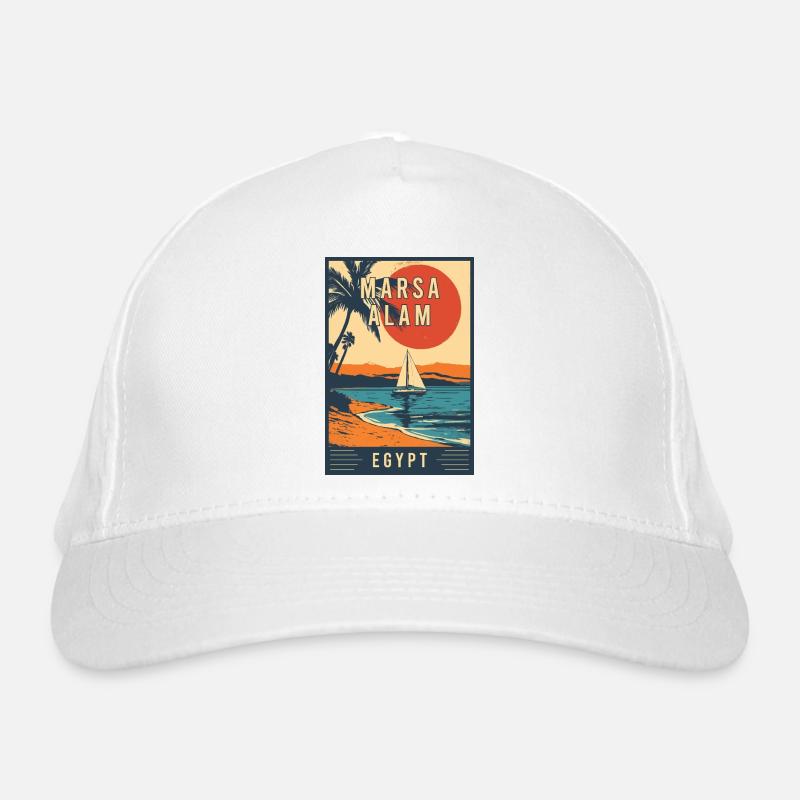 Explore Red Sea Paradise Marsa Alam in Egypt Organic Baseball Cap