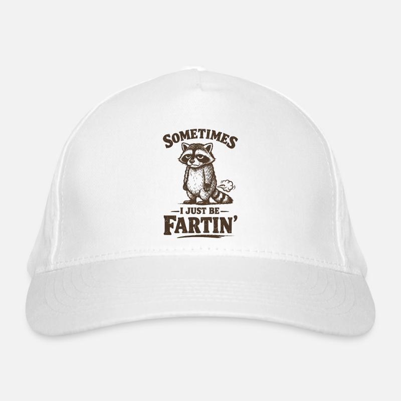 Parfois, je pète simplement. Casquette classique bio