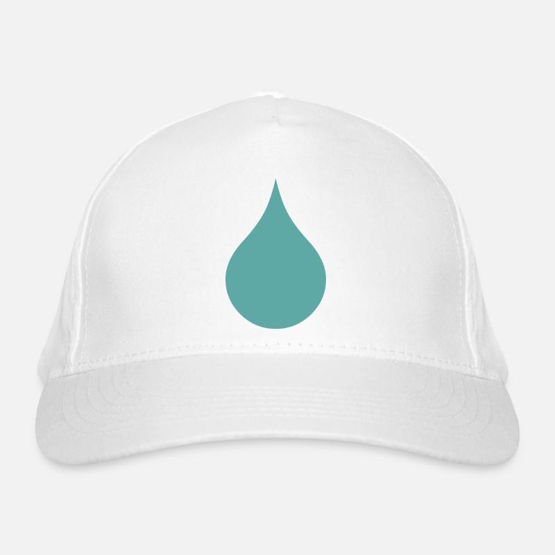 Water Drop - Raindrop Organic Baseball Cap