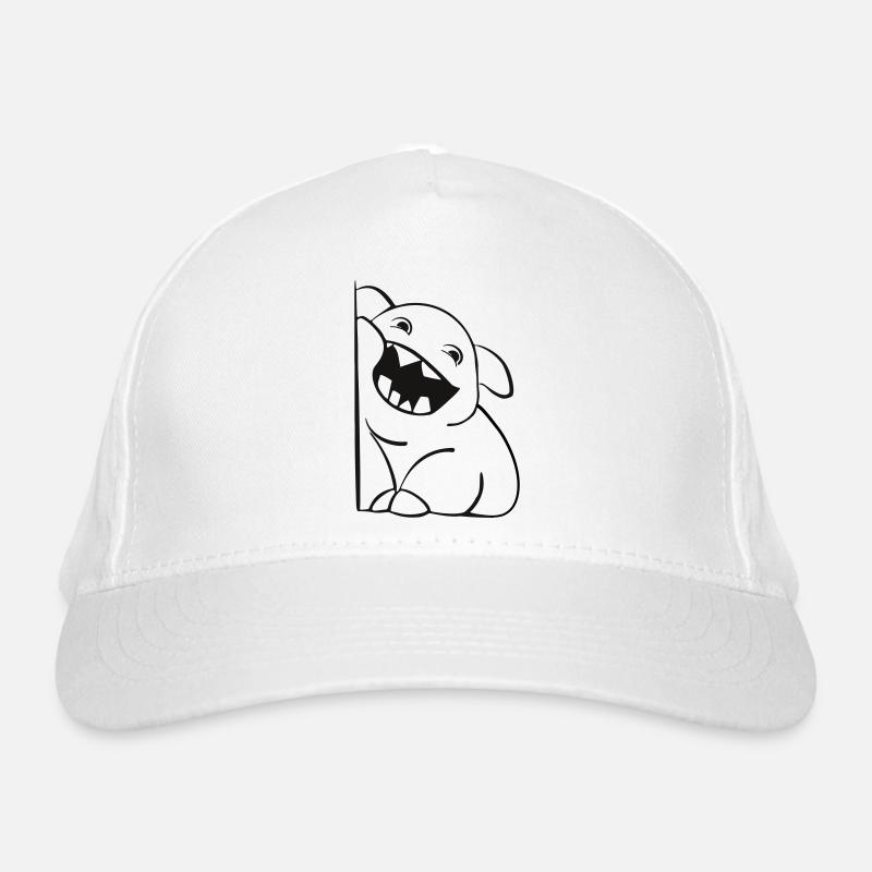 Petit monstre mignon Casquette classique bio