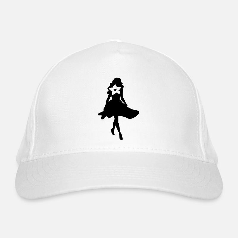 Modèle - Casquette classique bio - blanc