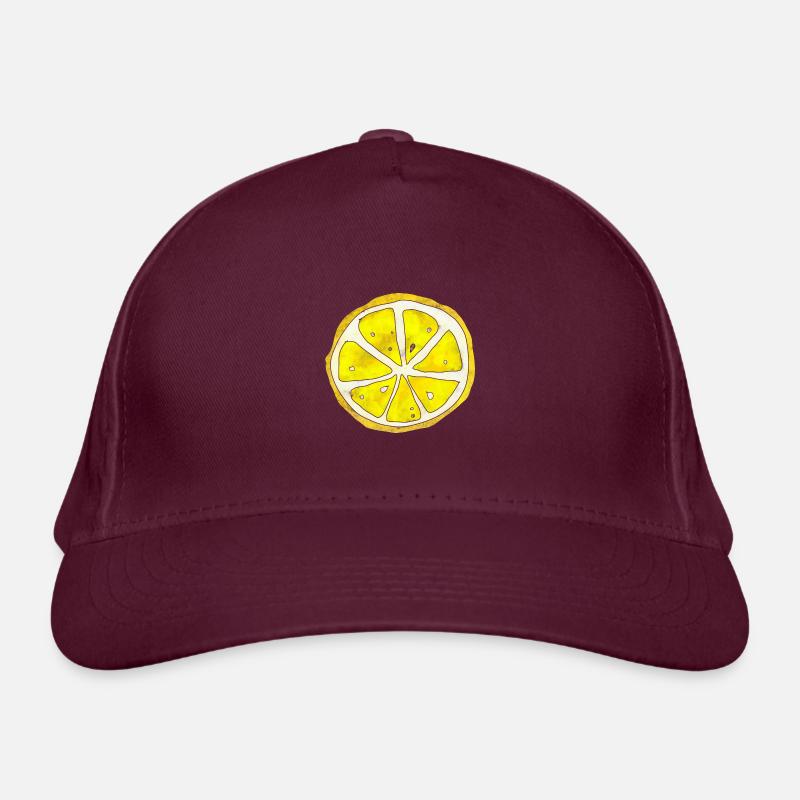 Lemon². Organic Baseball Cap