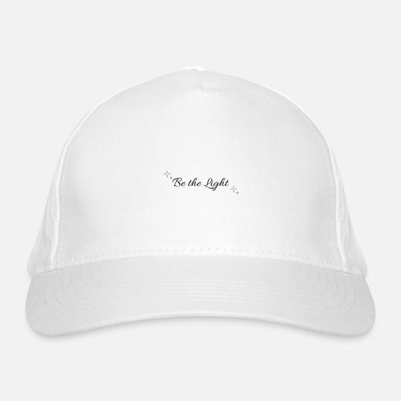 Be the Light Organic Baseball Cap