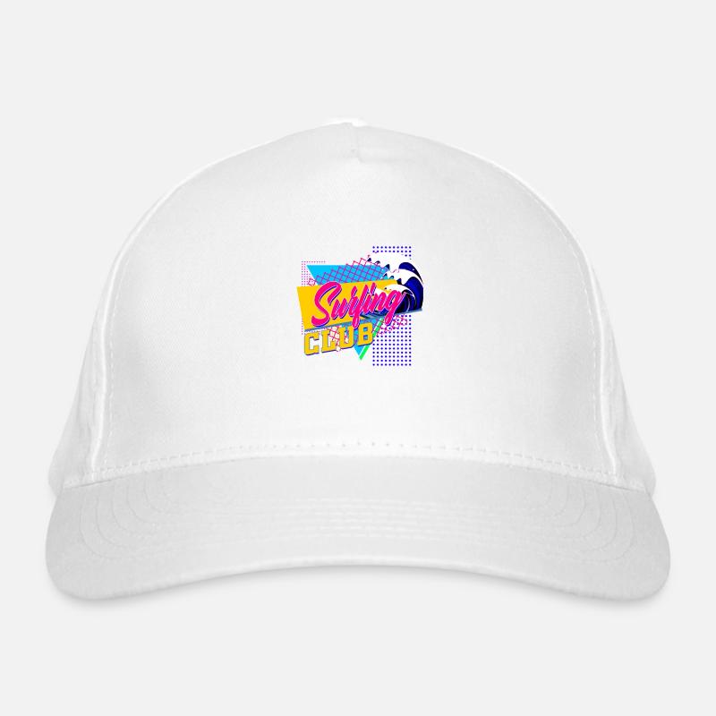 80s party Organic Baseball Cap