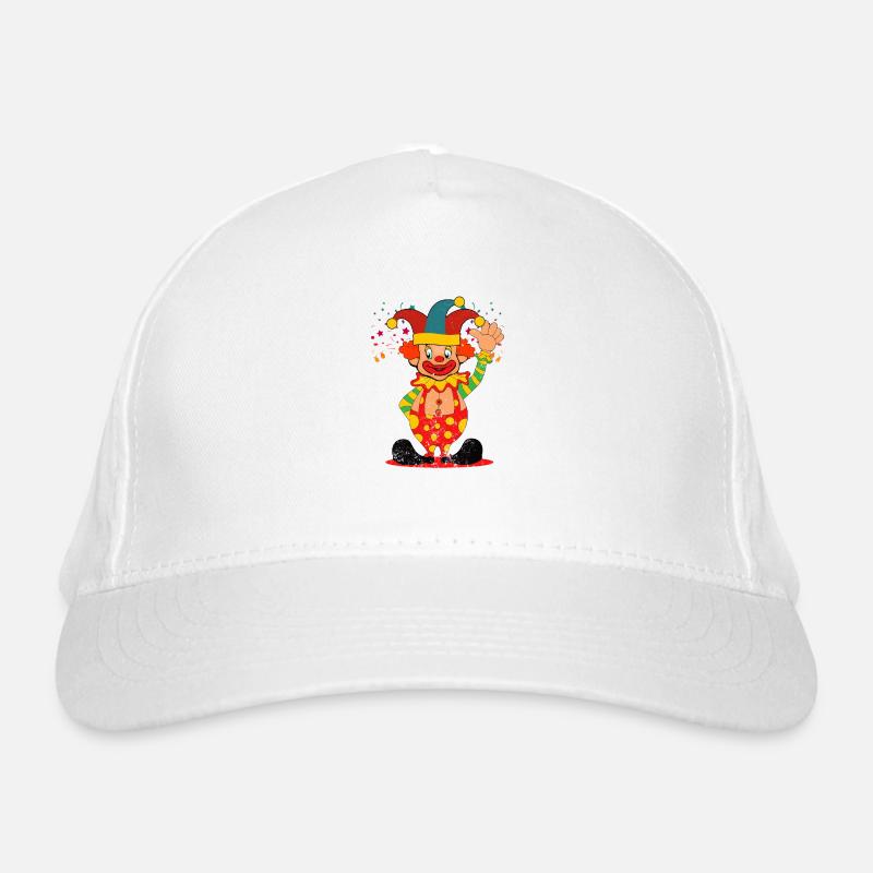 Karneval Clown Bio-Baseballkappe