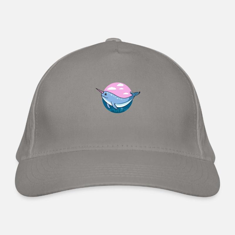 Narval, narval animal, narval narval Casquette classique bio