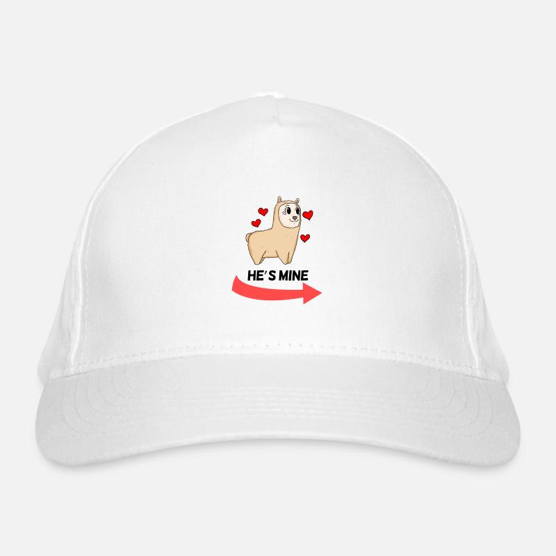 He is Mine - Partnerlook 1 Casquette classique bio