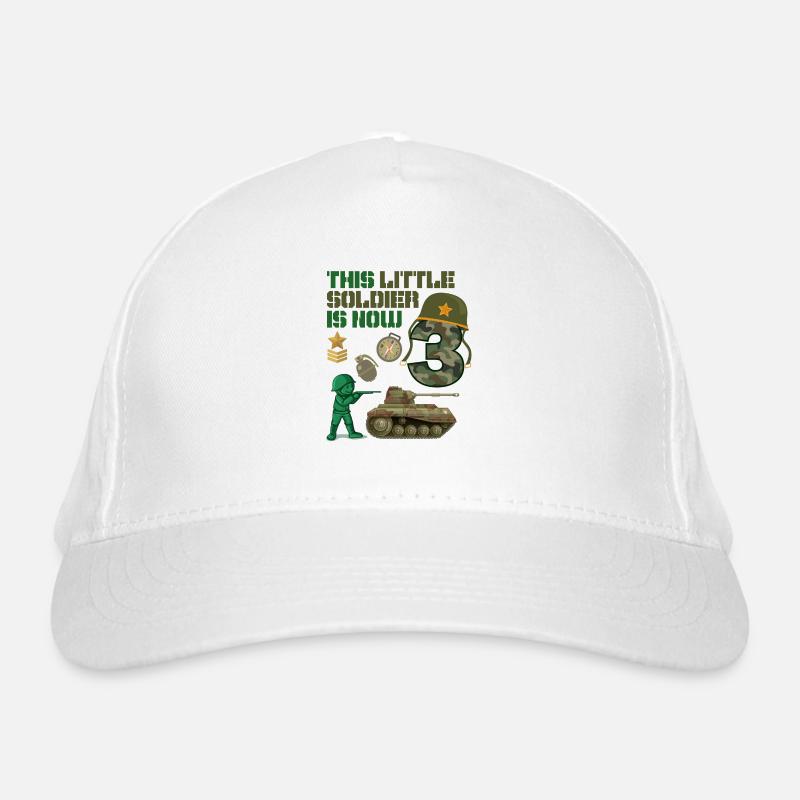 Ce petit soldat est maintenant 3 char de l’armée 3rd Casquette classique bio