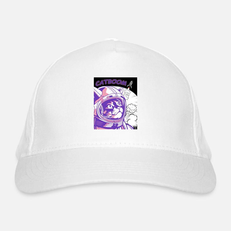 CATBOOM Comic Book Space Cat Explosion Casquette classique bio