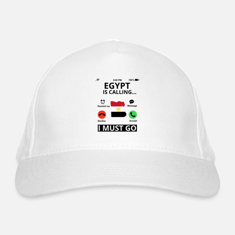 Egypte Drapeau Hurghada Afrique Drapeau égyptien Casquette classique bio
