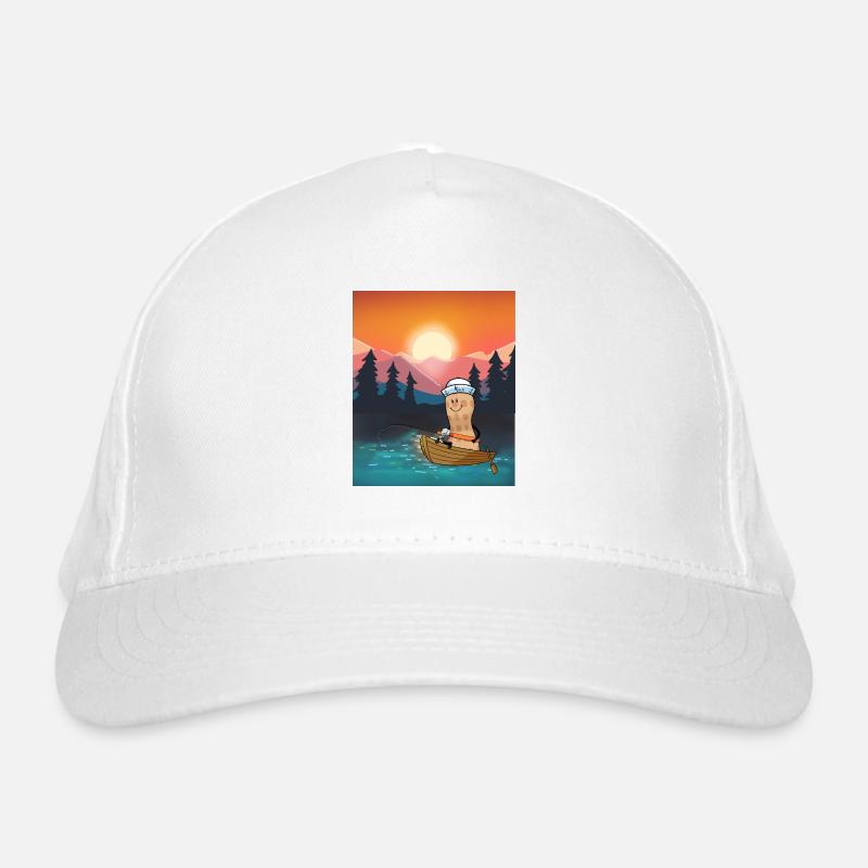 Cacahuète Loisir canne à pêche canne à pêche pêche Casquette classique bio