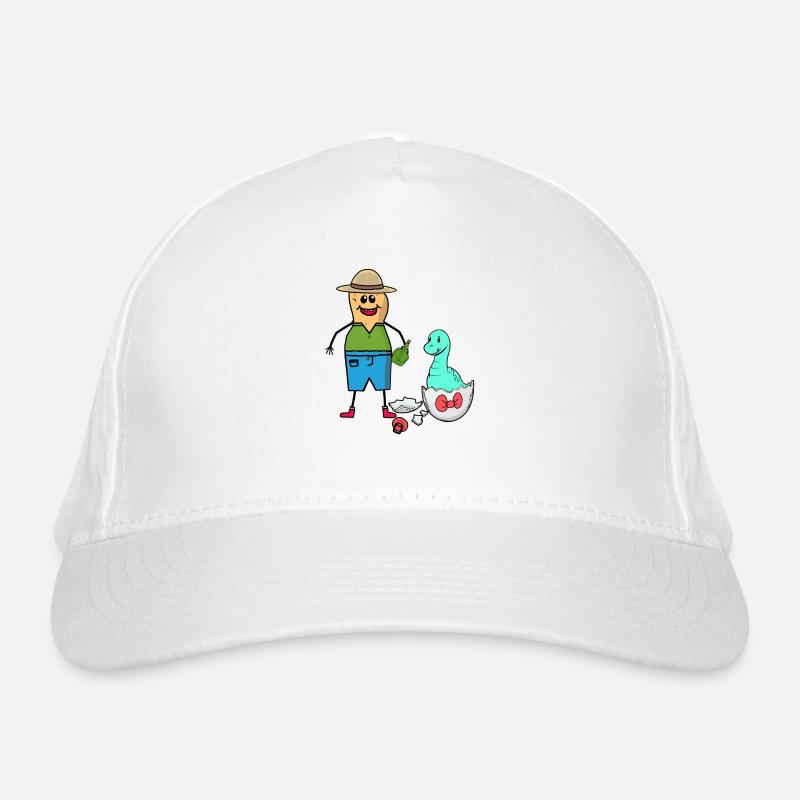 Cacahuète Zookeeper Dino bébé oeuf de naissance Casquette classique bio
