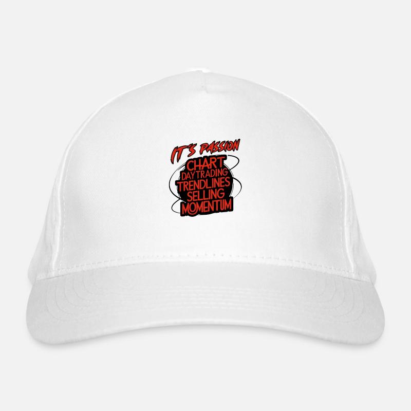 Trading my passion cool trading design Organic Baseball Cap