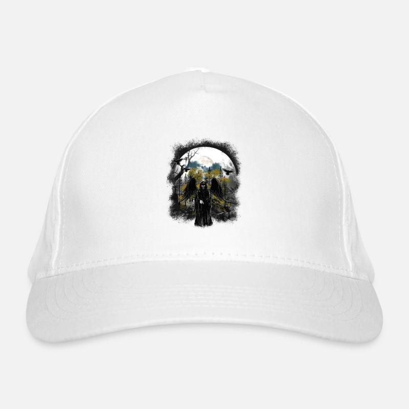 Halloween Creature Angel Occult Spiritual Forest Organic Baseball Cap