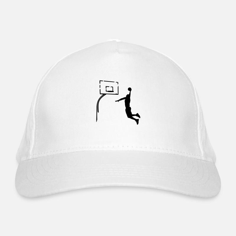 Basketball Dunk Organic Baseball Cap