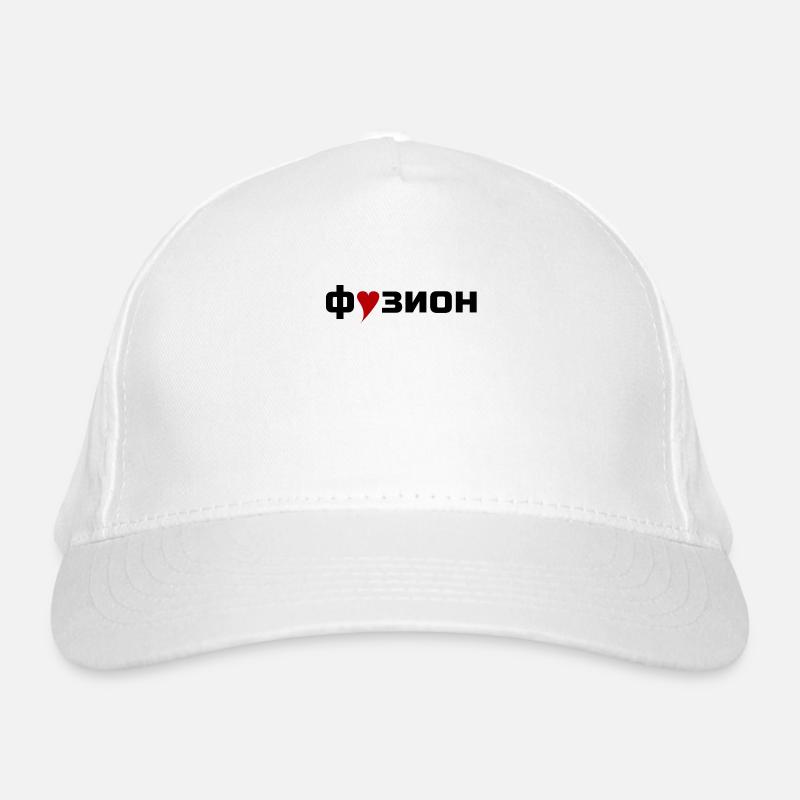 Fusion mit Herz Bio-Baseballkappe