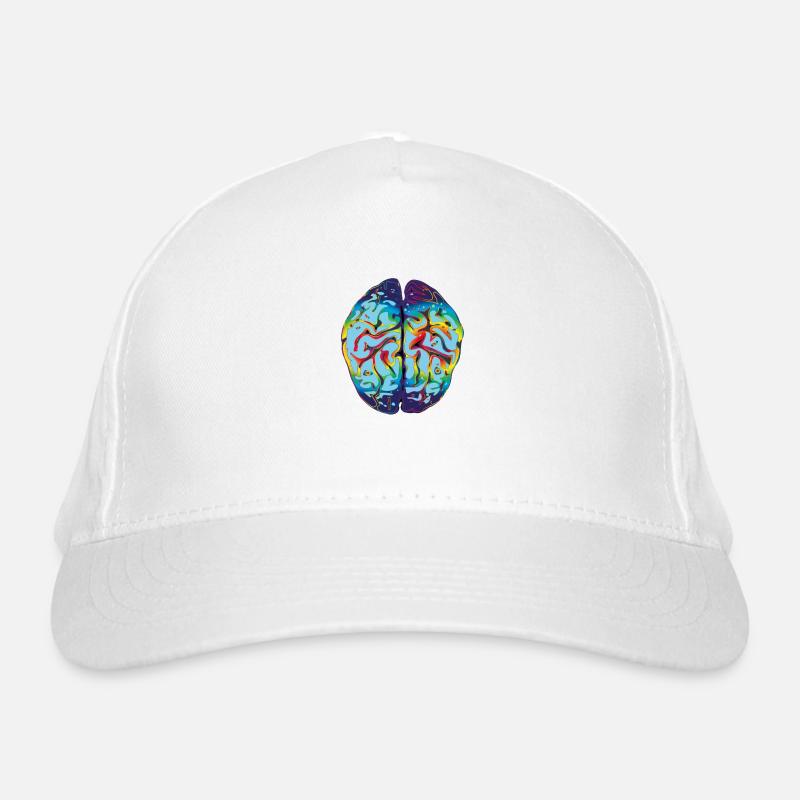 LSD Brain Organic Baseball Cap