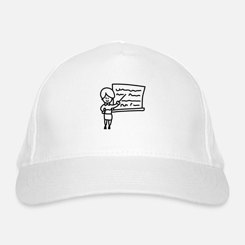 Lehrerin - Line Bio-Baseballkappe