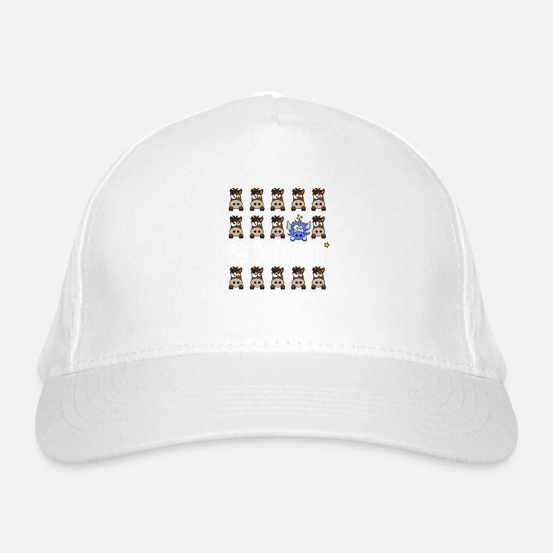 Licorne Bleu - Be Different, WT Casquette classique bio