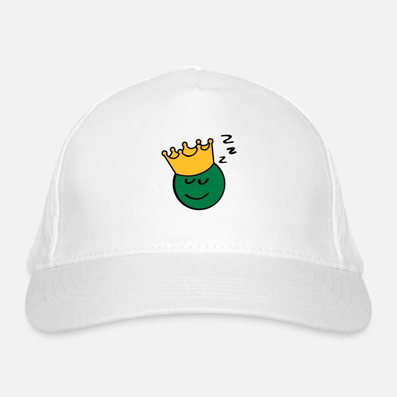 Peas king sleep Organic Baseball Cap
