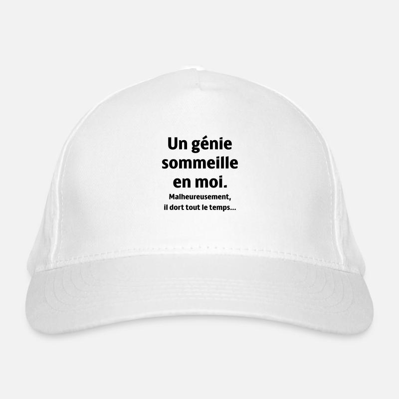 un génie Casquette classique bio