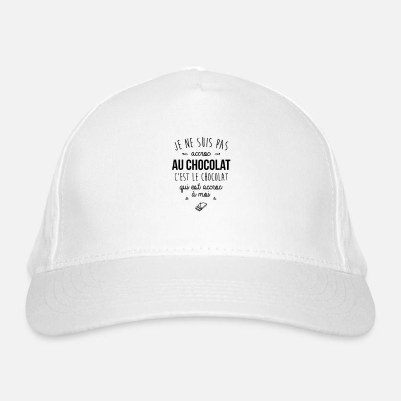 Accroc au chocolat Casquette classique bio