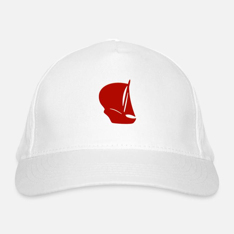 Pirates sailing ship Organic Baseball Cap