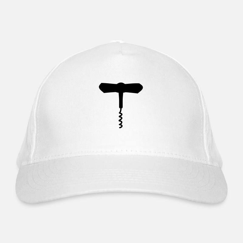 corkscrew Organic Baseball Cap
