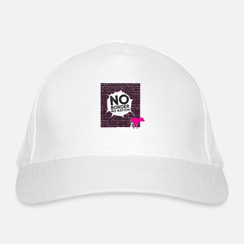 Aucune nation - aucune limite Casquette classique bio