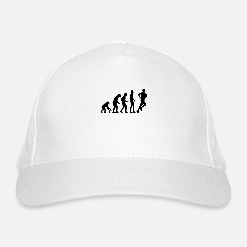 Course à pied Evolution humaine Casquette classique bio